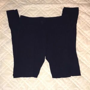 Navy blue leggings